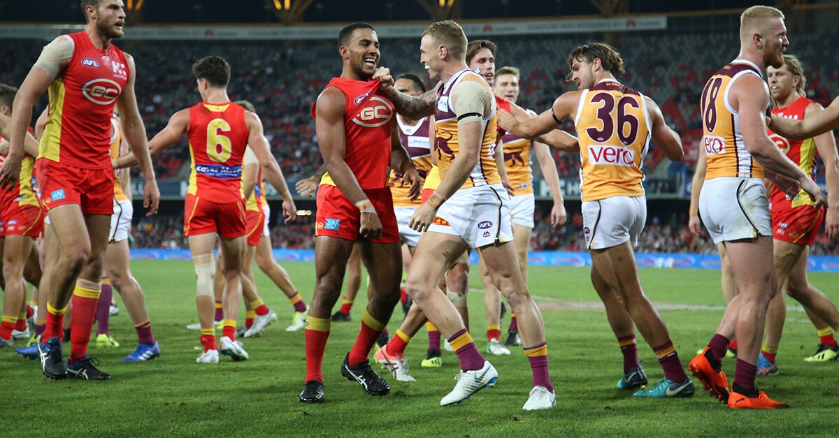web lions charged2 r22 2018.jpg ${customImageCaption} - Brisbane Lions